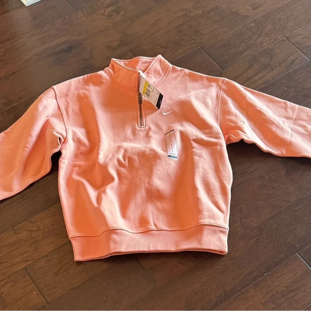 Nike Men's Coral Zip-Up Sweater